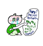 イカと泪とマウさんとなにか（個別スタンプ：38）