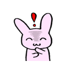 裏があるようにみえるうさぎさん（個別スタンプ：11）