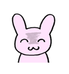 裏があるようにみえるうさぎさん（個別スタンプ：13）