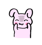 裏があるようにみえるうさぎさん（個別スタンプ：15）