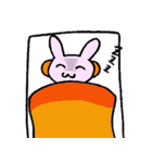 裏があるようにみえるうさぎさん（個別スタンプ：22）