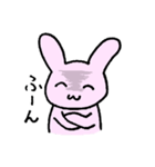 裏があるようにみえるうさぎさん（個別スタンプ：33）