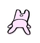 裏があるようにみえるうさぎさん（個別スタンプ：35）