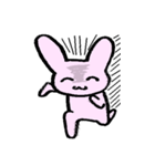 裏があるようにみえるうさぎさん（個別スタンプ：37）