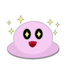 Mr. Pink jelly little Ji, Q（個別スタンプ：7）