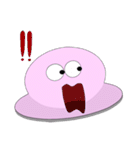 Mr. Pink jelly little Ji, Q（個別スタンプ：8）