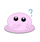 Mr. Pink jelly little Ji, Q（個別スタンプ：9）
