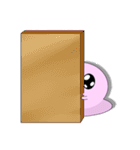 Mr. Pink jelly little Ji, Q（個別スタンプ：13）
