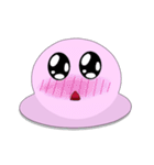 Mr. Pink jelly little Ji, Q（個別スタンプ：14）