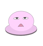 Mr. Pink jelly little Ji, Q（個別スタンプ：17）