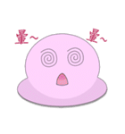 Mr. Pink jelly little Ji, Q（個別スタンプ：19）