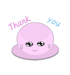 Mr. Pink jelly little Ji, Q（個別スタンプ：24）