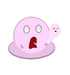 Mr. Pink jelly little Ji, Q（個別スタンプ：40）