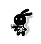 Rabbits with a word（個別スタンプ：26）