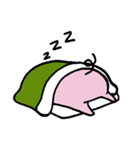ブタさんの日常。（個別スタンプ：1）