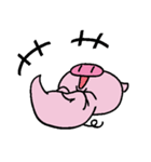 ブタさんの日常。（個別スタンプ：4）