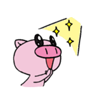 ブタさんの日常。（個別スタンプ：5）