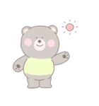 もふもふくまさん（個別スタンプ：1）