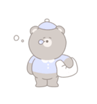 もふもふくまさん（個別スタンプ：3）
