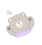 もふもふくまさん（個別スタンプ：4）