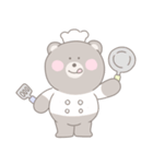 もふもふくまさん（個別スタンプ：6）