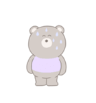 もふもふくまさん（個別スタンプ：16）
