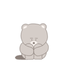もふもふくまさん（個別スタンプ：17）