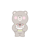 もふもふくまさん（個別スタンプ：24）