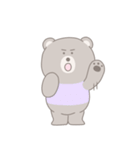 もふもふくまさん（個別スタンプ：25）