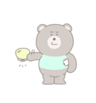 もふもふくまさん（個別スタンプ：35）