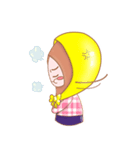 nee-chan hijab girl 1（個別スタンプ：22）