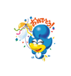 幸せを運ぶ青い鳥 びぃびぃ（個別スタンプ：8）