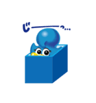 幸せを運ぶ青い鳥 びぃびぃ（個別スタンプ：18）