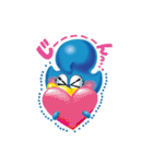 幸せを運ぶ青い鳥 びぃびぃ（個別スタンプ：20）