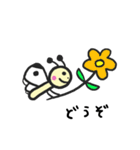 紋白蝶のもんちゃん（個別スタンプ：21）