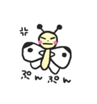 紋白蝶のもんちゃん（個別スタンプ：24）