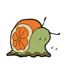 オレンジマイマイ（個別スタンプ：2）