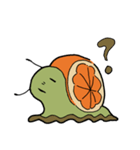 オレンジマイマイ（個別スタンプ：8）