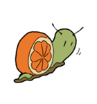 オレンジマイマイ（個別スタンプ：10）