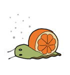 オレンジマイマイ（個別スタンプ：12）