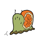オレンジマイマイ（個別スタンプ：14）