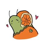 オレンジマイマイ（個別スタンプ：15）