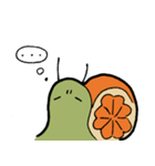 オレンジマイマイ（個別スタンプ：17）