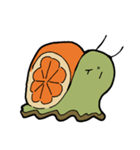 オレンジマイマイ（個別スタンプ：18）