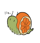 オレンジマイマイ（個別スタンプ：22）