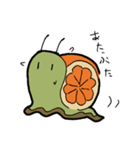 オレンジマイマイ（個別スタンプ：26）