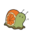 オレンジマイマイ（個別スタンプ：32）