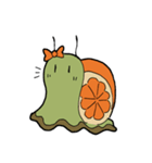 オレンジマイマイ（個別スタンプ：38）