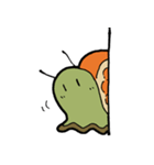 オレンジマイマイ（個別スタンプ：40）