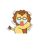 Yonyon the Lion（個別スタンプ：8）